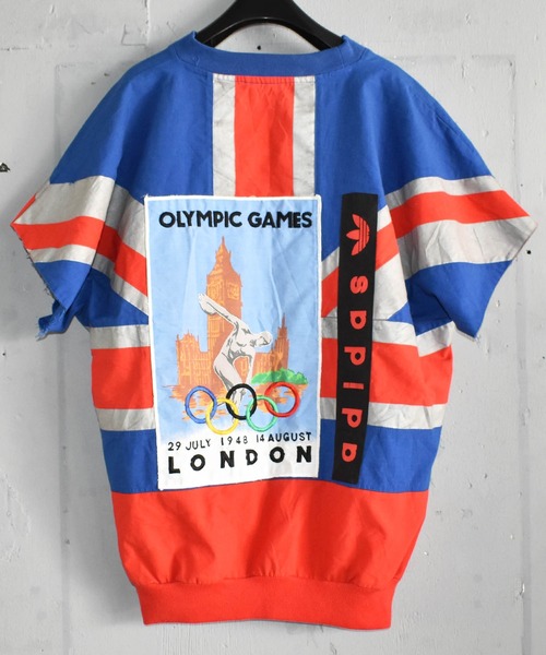 アディダス80s◼️USA製・ビンテージ◼️サッカー・イベントTシャツ◼️adidas ADIDAS / アディダス 80s USA製 両面トレフォイル 半袖Tシャツ