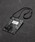 SABLE CLUTCHiZ[uNb`j́uEASY TAG WALLET - NECK CORD wBLACKiRCP[XjvbubN