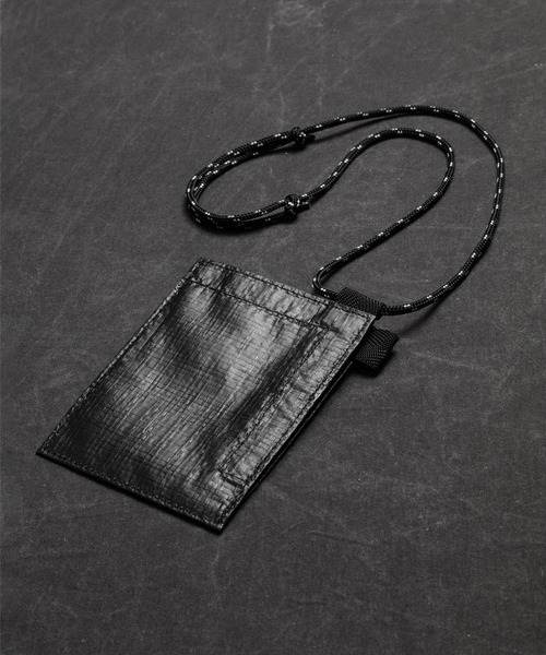 SABLE CLUTCH（セーブルクラッチ）の「EASY TAG WALLET - NECK CORD wBLACK（コインケース・メンズ・ブラック/オリーブ・ONE SIZE）」の9枚目の写真
