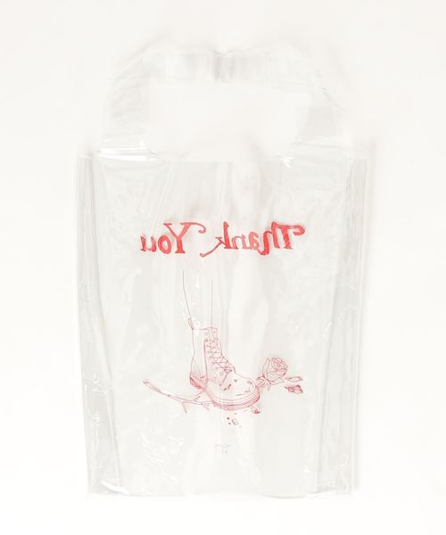 AZS TOKYO（アザストーキョー）の「AZS TOKYO/アザストーキョー/THANK YOU CLEAR BAG（トートバッグ・レディース・その他・FREE）」の8枚目の写真