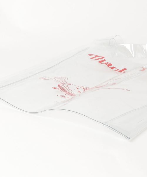 AZS TOKYO（アザストーキョー）の「AZS TOKYO/アザストーキョー/THANK YOU CLEAR BAG（トートバッグ・レディース・その他・FREE）」の9枚目の写真
