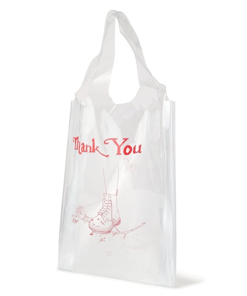 AZS TOKYO（アザストーキョー）の「AZS TOKYO/アザストーキョー/THANK YOU CLEAR BAG（トートバッグ・レディース・その他・FREE）」の4枚目の写真
