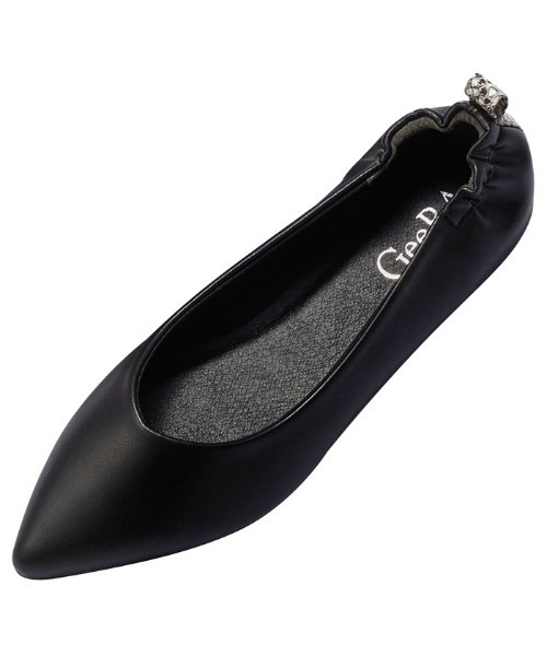 GeeRA（ジーラ）の「バックシャーリングパンプス（パンプス・レディース・パイソン/ブラック/シルバー・MEDIUM/X-LARGE/SMALL/LARGE）」の2枚目の写真