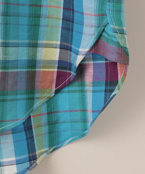 J.PRESS(ジェイプレス)の「【Profilo】コットンリネンドビーマルチチェック シャツ(シャツ/ブラウス・メンズ・ブルー系3/レッド系3/オレンジ系3・MEDIUM/LARGE/X-LARGE)」の18枚目の写真