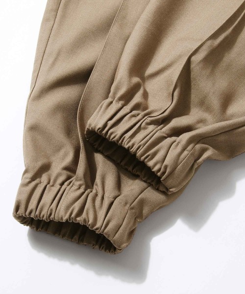 NILWAY（ニルウェイ）の「ワイドスラックスバルーンジョガーパンツ（スラックス・メンズ・チャコールグレー/ベージュ/アイボリー/グレイッシュベージュ/ダークブラウン・SMALL/MEDIUM/LARGE/X-SMALL）」の6枚目の写真