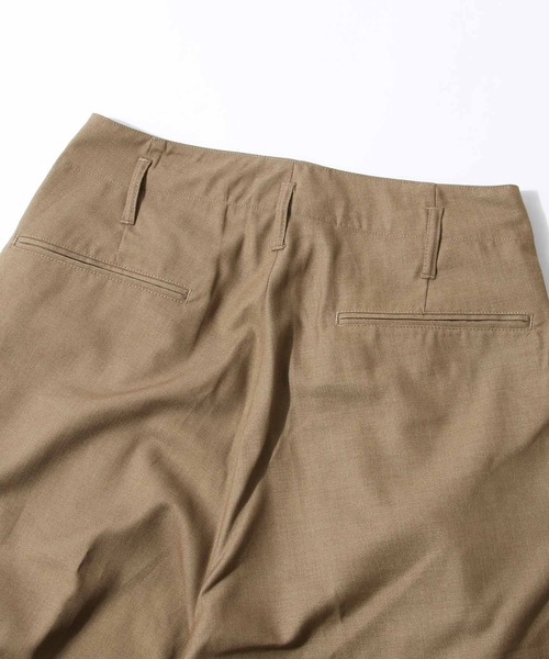 NILWAY（ニルウェイ）の「ワイドスラックスバルーンジョガーパンツ（スラックス・メンズ・チャコールグレー/ベージュ/アイボリー/グレイッシュベージュ/ダークブラウン・SMALL/MEDIUM/LARGE/X-SMALL）」の11枚目の写真