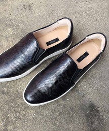 EVOL | 型押しパイソンスリッポン(スリッポン)