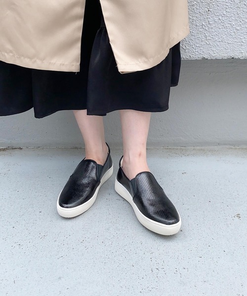 EVOL（イーボル）の「型押しパイソンスリッポン（スリッポン・レディース・ブラック・S/M/L）」の11枚目の写真