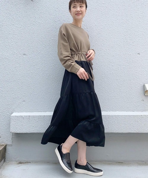 EVOL（イーボル）の「型押しパイソンスリッポン（スリッポン・レディース・ブラック・S/M/L）」の9枚目の写真