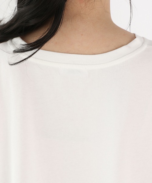 LOWRYS FARM(ローリーズファーム)の「スリットスリーブTEE 892694(Tシャツ/カットソー・レディース・ブラック/パープル/オフホワイト・FREE)」の10枚目の写真