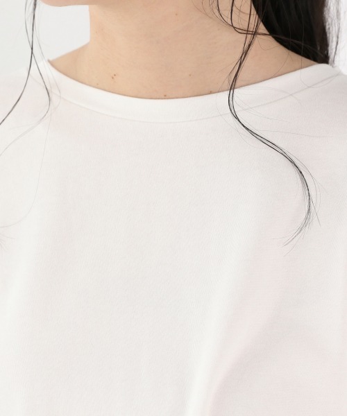 LOWRYS FARM(ローリーズファーム)の「スリットスリーブTEE 892694(Tシャツ/カットソー・レディース・ブラック/パープル/オフホワイト・FREE)」の11枚目の写真