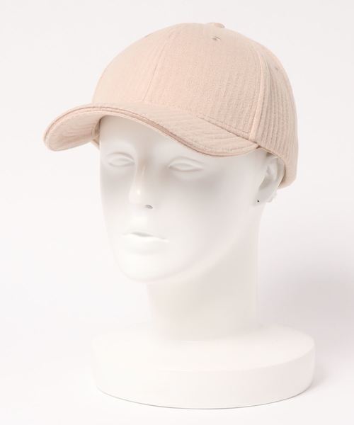 U.Q（ユウキュウ）の「リブ起毛キャップ（キャップ・レディース・ブラック/ベージュ/グレー・FREE）」の2枚目の写真