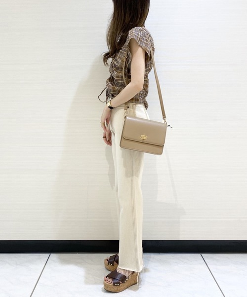 Heather(ヘザー)の「フレアデニムパンツ2 895109(デニムパンツ・レディース・アイボリー/ブルー系その他・S/M)」の6枚目の写真