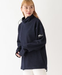 BASECONTROL（ベースコントロール）の「◆Wフェイス ビッグシルエット ハイネックカットソー（Tシャツ/カットソー）」
