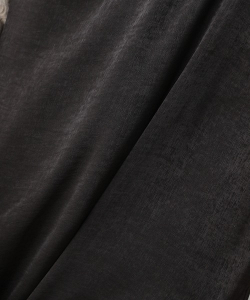 LEPSIM(レプシィム)の「ビンテージツヤキャミワンピース 916930(ワンピース・レディース・ブラック/カーキ/ブルー/グレイッシュベージュ・FREE)」の20枚目の写真