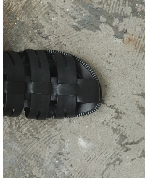 TODAYFUL（トゥデイフル）の「レザーサンダル（サンダル・レディース・ダークブラウン/ブラック・37inch/36inch/38inch）」の9枚目の写真