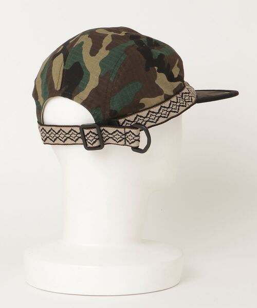 KAVU（カブー）の「KAVU/カブー RIPSTOP STRAPCAP/リップストップ ストラップキャップ（キャップ・メンズ・A/B/C/D/ブルー/モカ/オリーブ/ブラック・FREE）」の10枚目の写真