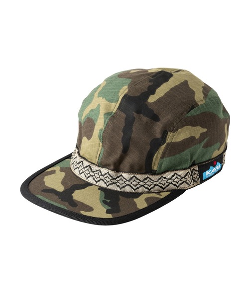 KAVU（カブー）の「KAVU/カブー RIPSTOP STRAPCAP/リップストップ ストラップキャップ（キャップ・メンズ・A/B/C/D/ブルー/モカ/オリーブ/ブラック・FREE）」の5枚目の写真