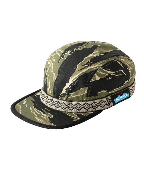 KAVU（カブー）の「KAVU/カブー RIPSTOP STRAPCAP/リップストップ ストラップキャップ（キャップ・メンズ・A/B/C/D/ブルー/モカ/オリーブ/ブラック・FREE）」の6枚目の写真
