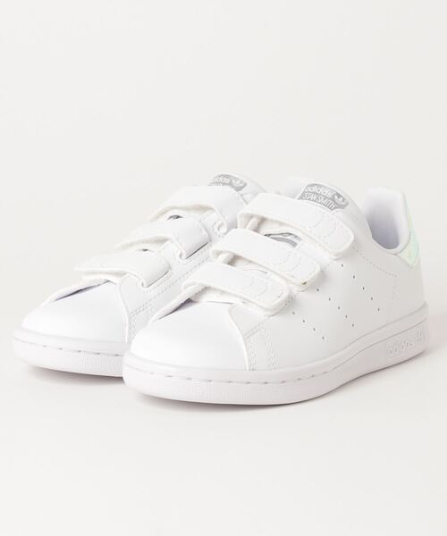 adidas アディダス FX7539 17-21STAN SMITH CF C  FWWT/FWWT/SLMT（スニーカー）｜adidas（アディダス）のファッション通販 - ZOZOTOWN