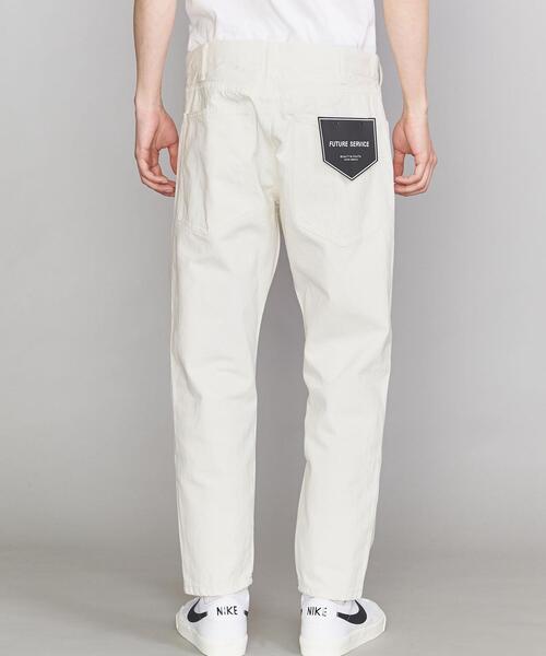 BEAUTY&YOUTH UNITED ARROWS（ビューティーアンドユースユナイテッドアローズ）の「【別注】 ＜FUTURE SERVICE（フューチャーサービス）＞ WHITE PANTS/パンツ（デニムパンツ・メンズ・ホワイト・30inch/34inch/28inch/32inch）」の7枚目の写真