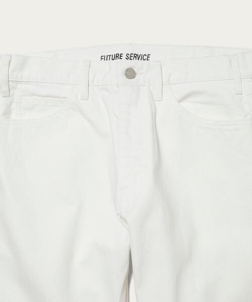 BEAUTY&YOUTH UNITED ARROWS（ビューティーアンドユースユナイテッドアローズ）の「【別注】 ＜FUTURE SERVICE（フューチャーサービス）＞ WHITE PANTS/パンツ（デニムパンツ・メンズ・ホワイト・30inch/34inch/28inch/32inch）」の5枚目の写真