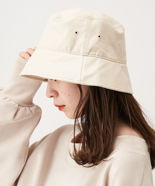レザーバケットハット ハット Who S Who Chico フーズフーチコ のファッション通販 Zozotown
