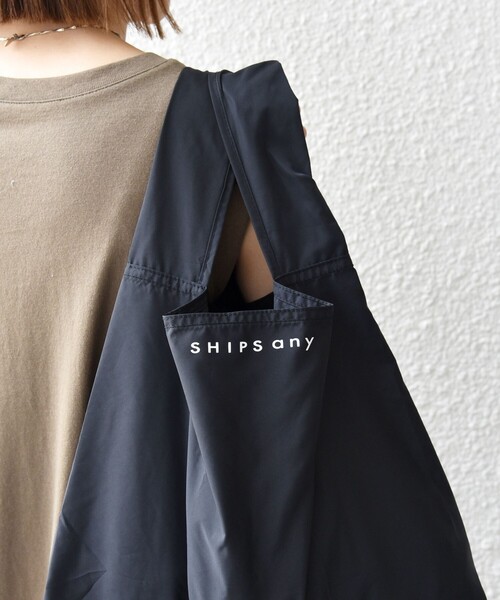 SHIPS any(シップス エニィ)の「SHIPS any: エコバッグ(エコバッグ/サブバッグ・レディース・ホワイト/ライトブルー/ネイビー/ベージュ系その他/ピンク系その他/ブラック/グリーン/ブラック系/チャコールグレー・ONE SIZE)」の13枚目の写真