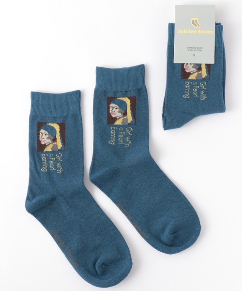 Jubilee（ジュビリー）の「ポップデザインソックス（ソックス/靴下・レディース・アッシュブラウン/パープル/ブラウン/グレー/オリーブ/ターコイズブルー/ライム/インディゴブルー/ミント/マスタード/アイボリー/ブラック系その他/キャメル/バーガンディー/スモークピンク/ブラック系その他2/ターメリック/ダークオレンジ/オフホワイト・FREE）」の12枚目の写真