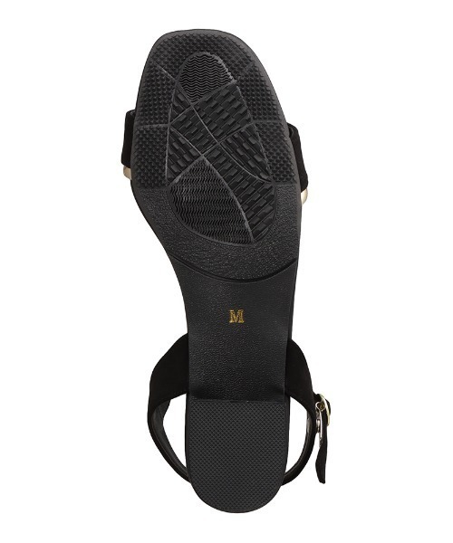 vanitybeauty（バニティービューティー）の「【vanitybeauty】<2021SS>ゴールドラインストラップサンダル（サンダル・レディース・ブラック/グリーン/ベージュ・LL/S/M/L）」の8枚目の写真