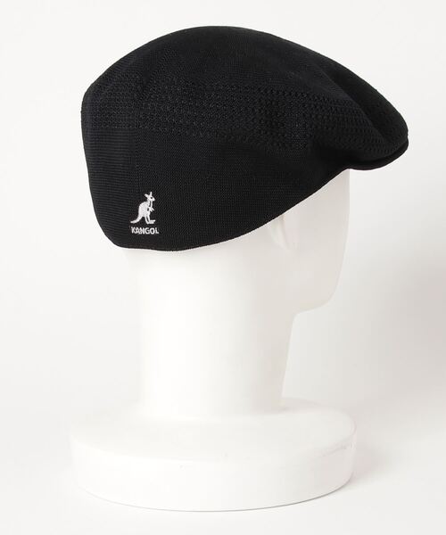 KANGOL(カンゴール)の「WEGO/KANGOL Tropic 504 Ventair(ハンチング/ベレー帽・メンズ・ブラック・FREE)」の2枚目の写真