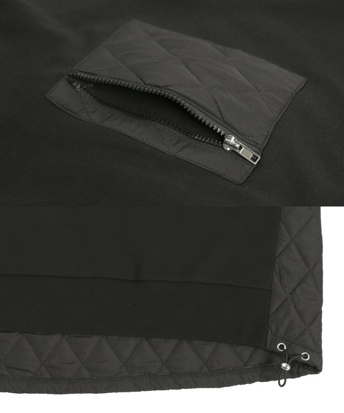 Shop ジギーズショップ のファッション パーカー パーカー Jiggys プルオーバー トップス セール Jiggys パーカー キルティング切り替え