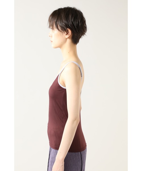 CREOLME(クレオルム)の「(CREOLME)バイカラーカップ付きキャミソール(キャミソール・レディース・イエロー/ワインレッド・ONE SIZE)」の7枚目の写真