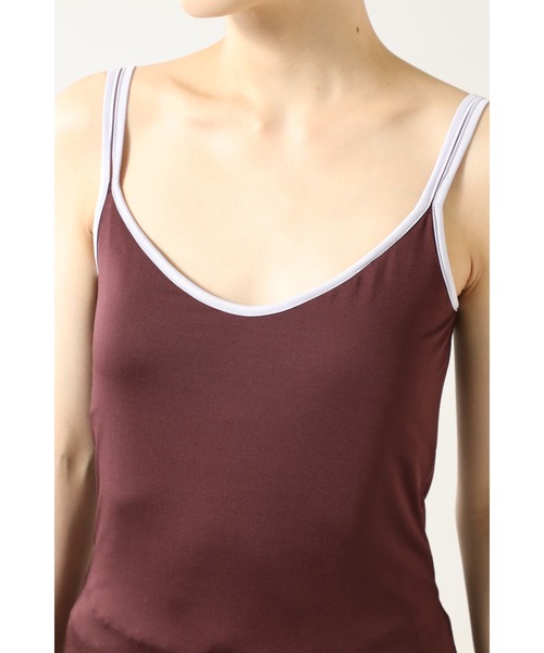 CREOLME(クレオルム)の「(CREOLME)バイカラーカップ付きキャミソール(キャミソール・レディース・イエロー/ワインレッド・ONE SIZE)」の9枚目の写真