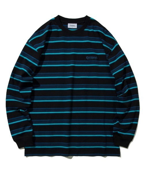 [COVERNAT]ストライプ ロングスリーブ COVERNAT】STRIPE OVER-FIT LONG SLEEVE / カバーナット