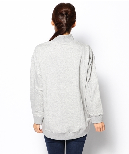 CIAOPANIC（チャオパニック）の「【Ciaopanic】オーバーサイズタートルNC（Tシャツ/カットソー・レディース・カーキ/グレー/イエロー/アイボリー・FREE）」の6枚目の写真