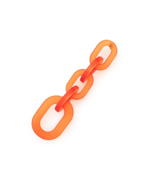 VIS（ビス）の「【STORY8月号掲載】アクリルチェーンピアス（ピアス（両耳用）・レディース・ブラウン系その他2/ベージュ系その他2/オレンジ・FREE）」の8枚目の写真