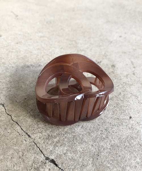 aller au lit（アレオリ）の「FT:aller au lit（アレオリ） バンス（バレッタ/ヘアクリップ・レディース・ブラック/ブラウン/キャメル・FREE）」の7枚目の写真