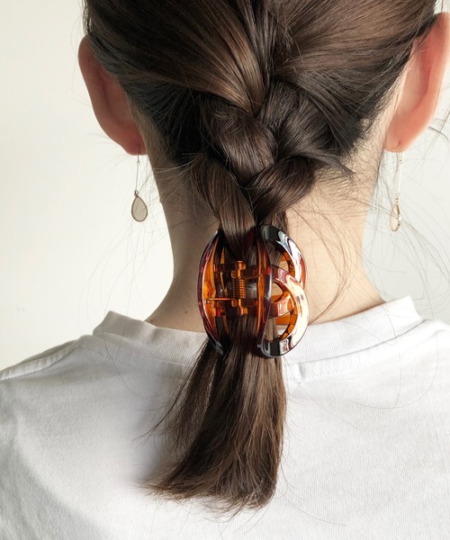 aller au lit（アレオリ）の「FT:aller au lit（アレオリ） バンス（バレッタ/ヘアクリップ・レディース・ブラック/ブラウン/キャメル・FREE）」の11枚目の写真