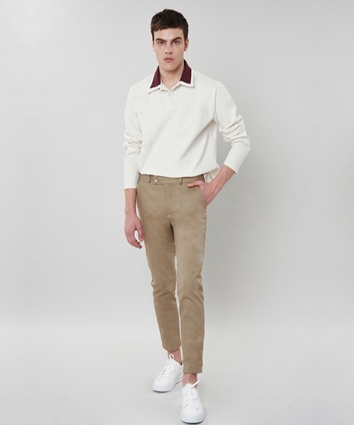 VABEU(バーベウ)の「【VABEU 】ダブルカラー PKシャツ / Double Collar Picket Shirts(ポロシャツ・メンズ・ブラック/ネイビー/アイボリー・LARGE/XX-LARGE)」の8枚目の写真