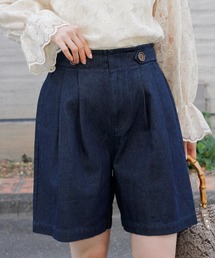 Crisp | ボタンベルトショートパンツ(その他パンツ)
