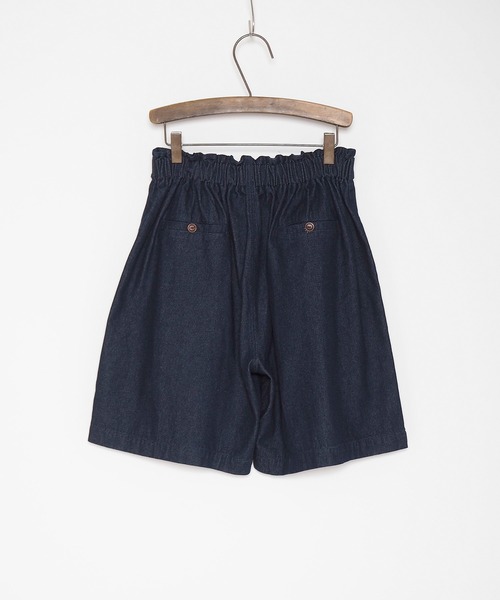 Crisp(クリスプ)の「ボタンベルトショートパンツ(その他パンツ・レディース・ネイビー/アイボリー・FREE)」の11枚目の写真