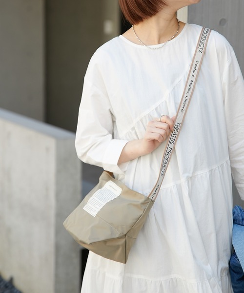 THEATRE PRODUCTS（シアタープロダクツ）の「【THEATRE PRODUCTS×CIAOPANIC TYPY】ショルダーバッグ（ショルダーバッグ・レディース・ブラック/グレー/ベージュ/パープル・ONE SIZE）」の15枚目の写真