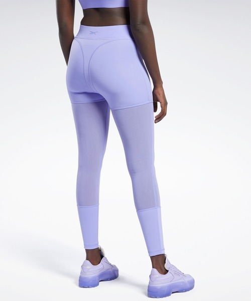 Reebok（リーボック）の「カーディ・B メッシュ ハイライズ タイツ / Cardi B Mesh HighRise Tights