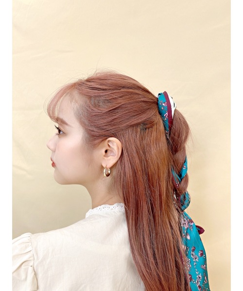 JUMELLE（ジュメロ）の「シンプルフープピアス（ピアス（両耳用）・レディース・シルバー/ゴールド・FREE）」の4枚目の写真