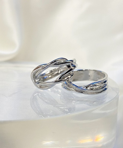 WEGO（ウィゴー）の「WEGO/【2点セット】リング（リング・レディース・その他3/その他2/その他5/その他1/その他6/その他4・FREE）」の3枚目の写真