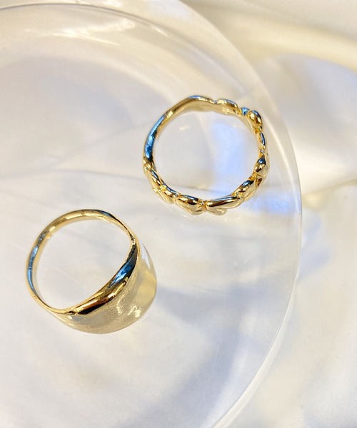 WEGO（ウィゴー）の「WEGO/【2点セット】リング（リング・レディース・その他3/その他2/その他5/その他1/その他6/その他4・FREE）」の5枚目の写真