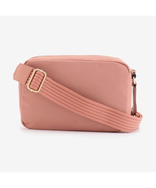 新品♪トミーヒルフィガー・ポーチ付ピンクベージュ ショルダーバッグ トミー ヒルフィガー TOMMY HILFIGER ベーシックショルダーバッグ