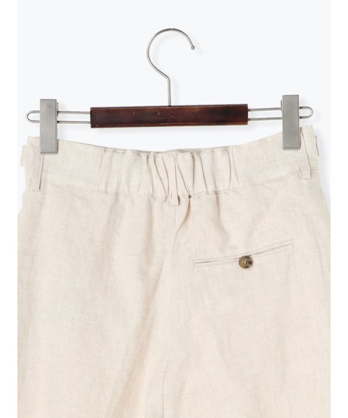 Te chichi CLASSIC（テチチクラシック）の「フレンチリネンショートパンツ（その他パンツ・レディース・ブラウン/カーキ/キナリ・MEDIUM/SMALL）」の15枚目の写真