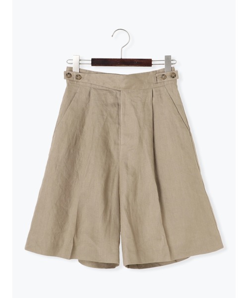 Te chichi CLASSIC（テチチクラシック）の「フレンチリネンショートパンツ（その他パンツ・レディース・ブラウン/カーキ/キナリ・MEDIUM/SMALL）」の18枚目の写真